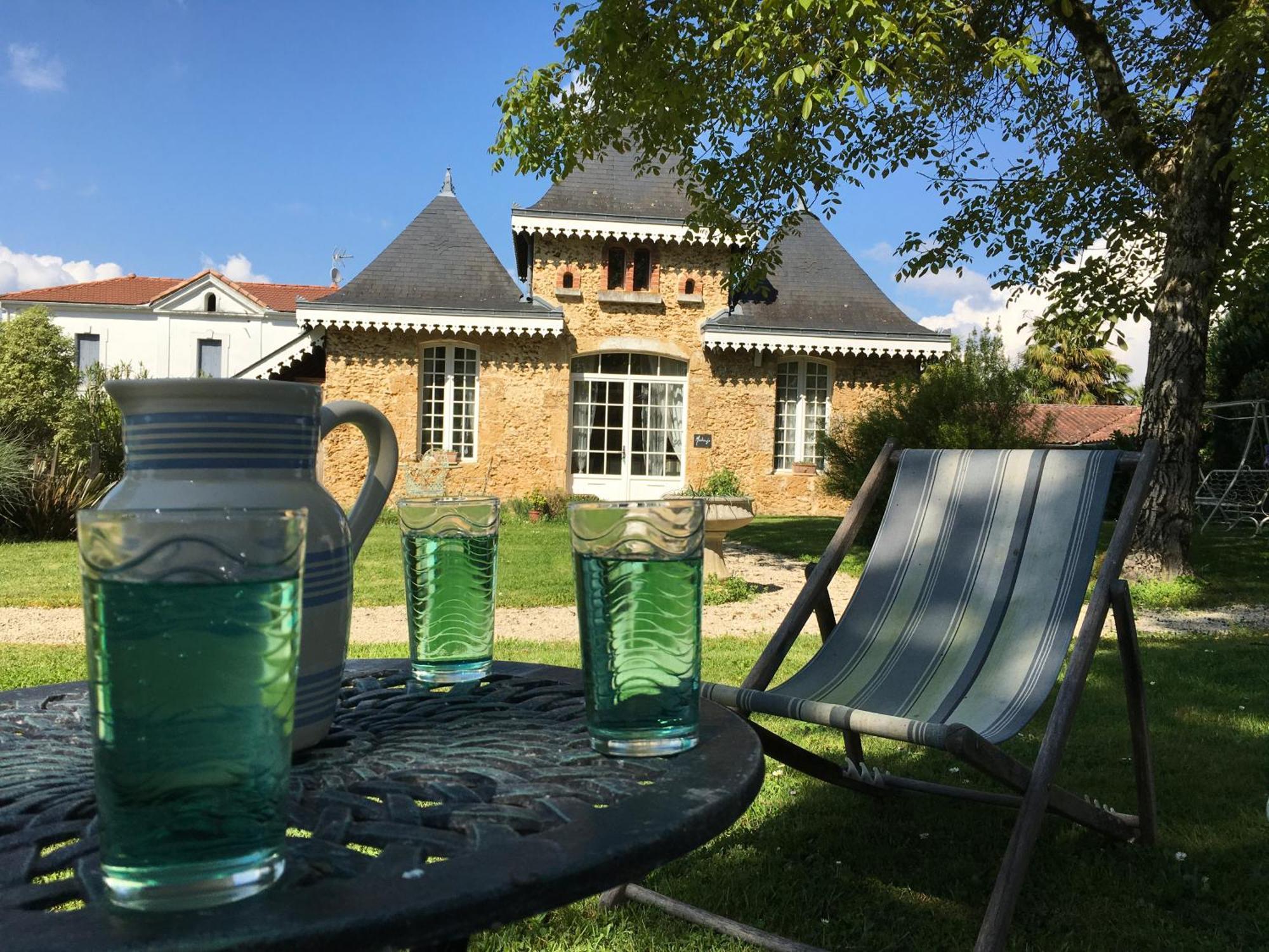 Maison D'Hotes Lassaubatju Hontanx Kültér fotó